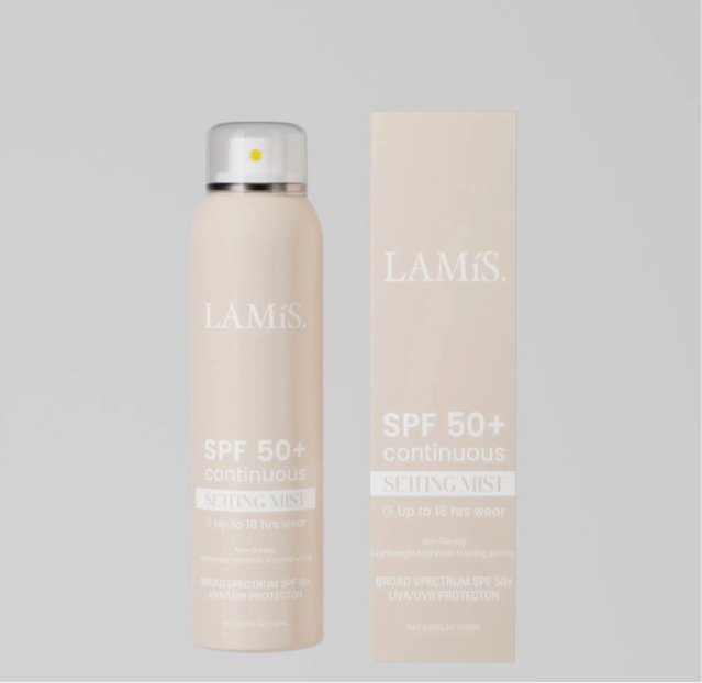 LAMíS spf 50+ Continuous Setting Mist